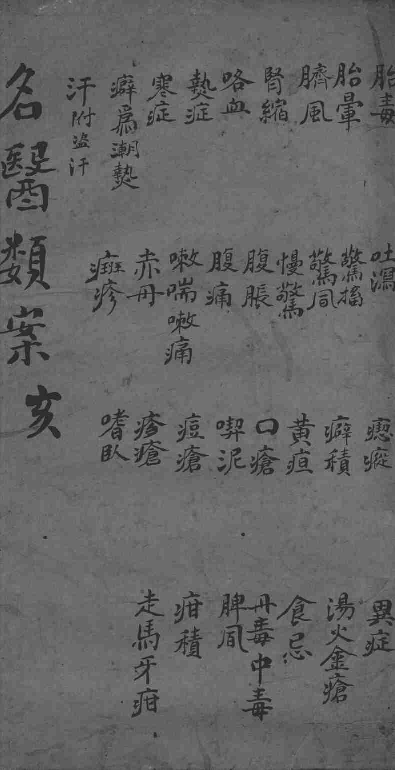 名医类案  卷12
